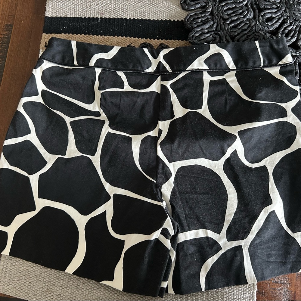 White House Black Market Patterned Shorts